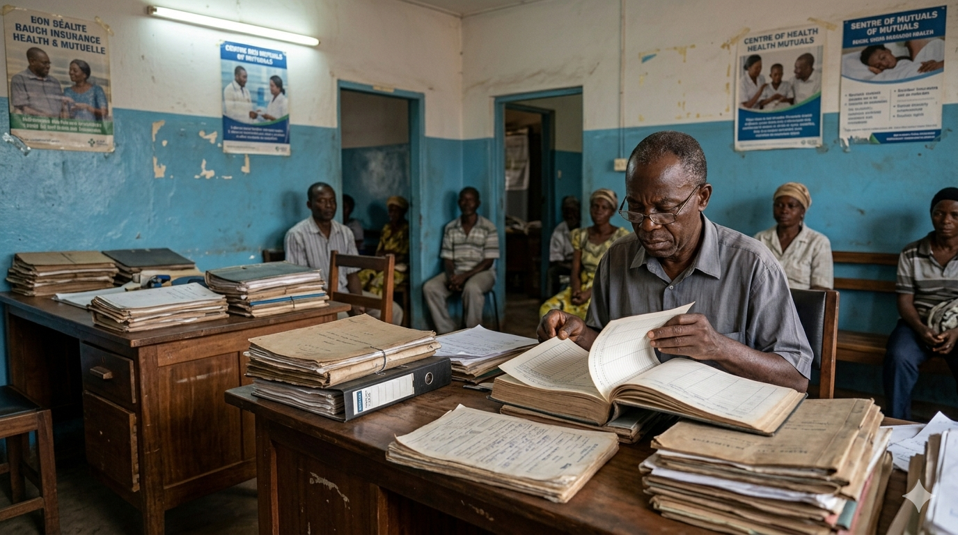 Gestion manuelle des registres dans une mutuelle
